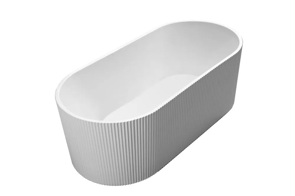 Azonnal elérhető Inspiro Design Gratello onda 3D 170x80 cm szabadon álló kád, fehér GRA170x80x59Inspiro Design