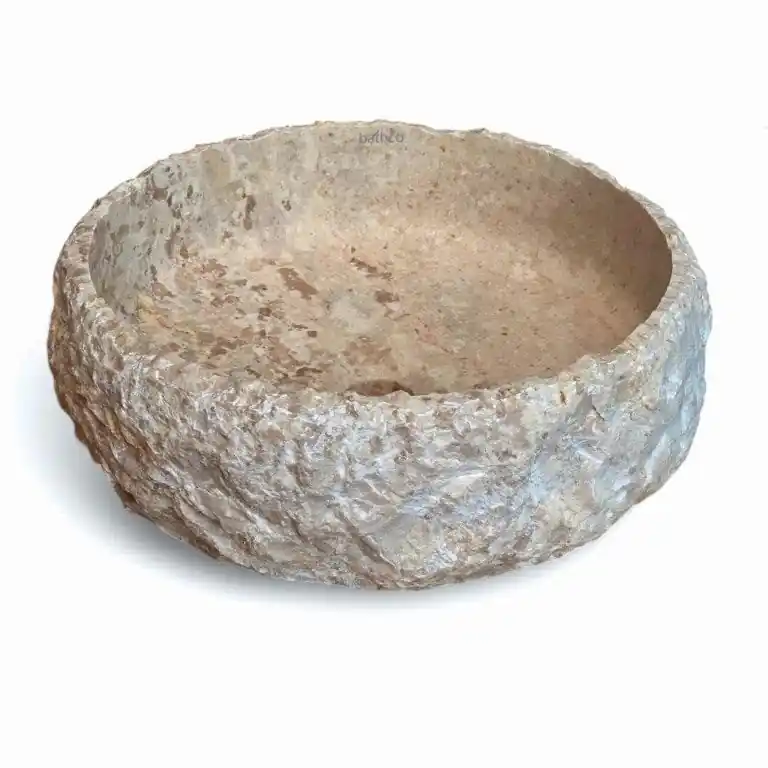 Nézd meg most Inspiro Design Kayabi pultra ültethető kőmosdó 38 cm, bézsInspiro Design