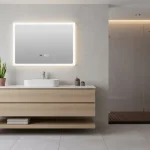 Inspiro Design Biscano Smart 100x60cm fürdőszobai tükör LED keretvilágítással TBI-100x60Inspiro Design Kedvezményes ár