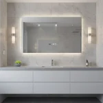 Kedvezmény Inspiro Design Livorno Smart 100x60 cm fürdőszobai tükör LED háttérvilágítással TLI-100x60Inspiro Design