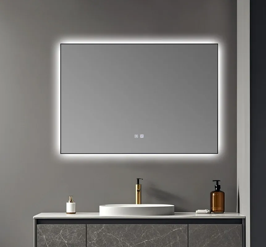 Vásárlói kedvenc Inspiro Design Vetro Smart 100x70 cm fürdőszobai tükör LED világítással TVE-100x70Inspiro Design