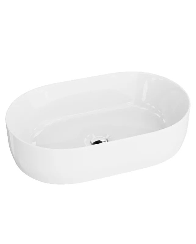 Biztonságos fizetés Lavita Koke Grande pultra ültethető mosdó 53,5x31,5 cm, fehér 5900378358350Lavita