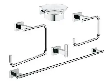 Nézd meg most Grohe - Essentials Cube - Törölközőtartó - 40758001