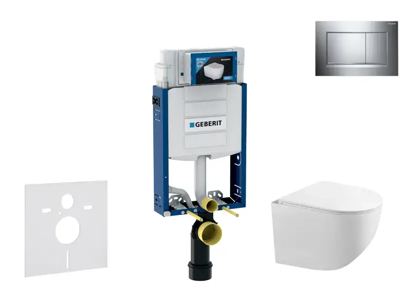 Geberit - Kombifix - Fali WC szett - SANI15CA1119 Vásárlói kedvenc