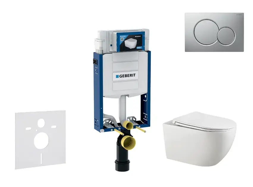 Geberit - Kombifix - Fali WC szett - SANI15CA1125 Azonnal elérhető