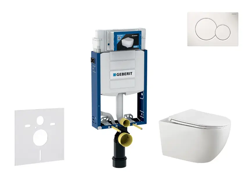Legkelendőbb Geberit - Kombifix - Fali WC szett - SANI15CA3116