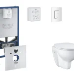 Utolsó esély Grohe - Rapid SLX - Fali WC szett - SANI11BB3101