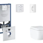 Kedvezmény Grohe - Rapid SLX - Fali WC szett - SANI11BB3106