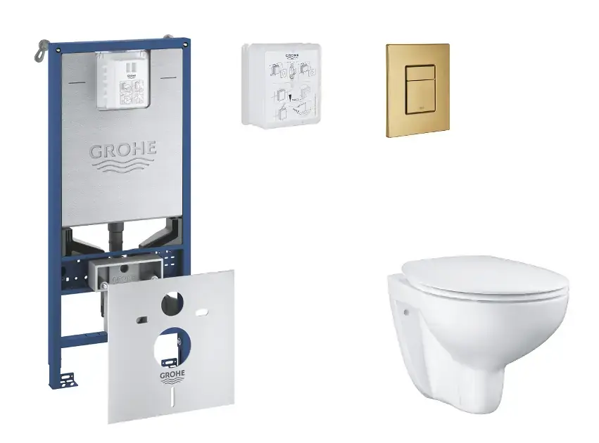 Grohe - Rapid SLX - Fali WC szett - SANI11BB4101 Gyors kiszállítás