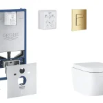 Expressz szállítás Grohe - Rapid SLX - Fali WC szett - SANI11BB4107