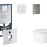Vásárlói kedvenc Grohe - Rapid SLX - Fali WC szett - SANI11BB5111