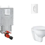 Prémium Grohe - Uniset - Fali WC szett - SANI15BB3102