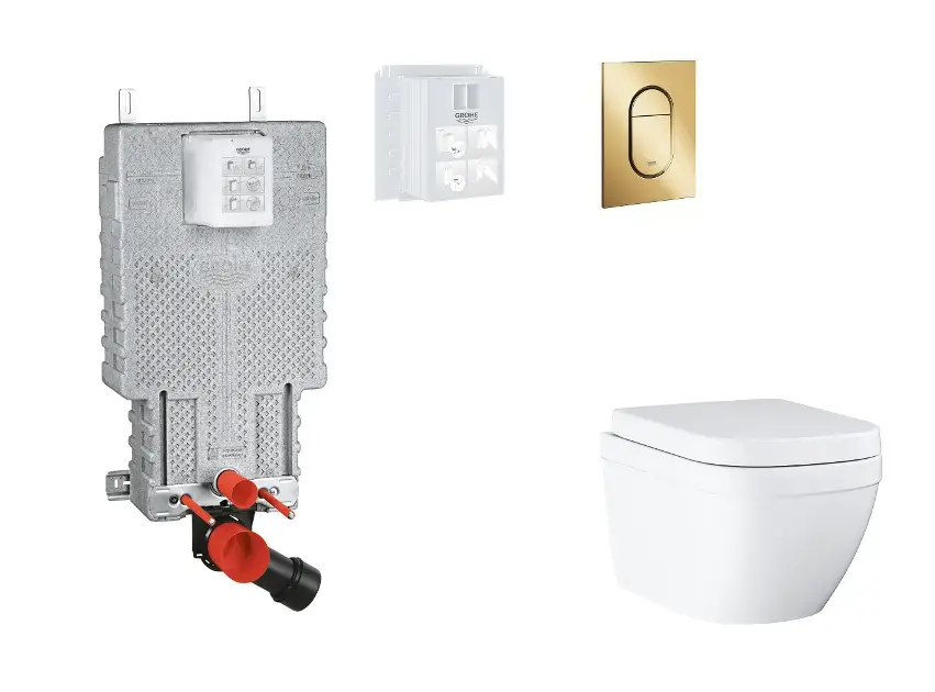 Grohe - Uniset - Fali WC szett - SANI15BB4110 Akciós ár