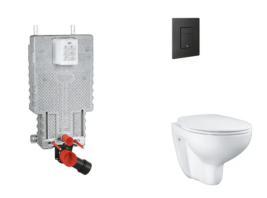 Expressz szállítás Grohe - Uniset - Fali WC szett - SANI15BB5101