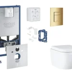 Grohe - Rapid SLX - Fali WC szett - SANI11BB4145 Korlátozott ajánlat