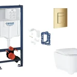 Utolsó esély Grohe - Rapid SL - Fali WC szett - SANI11BB4163