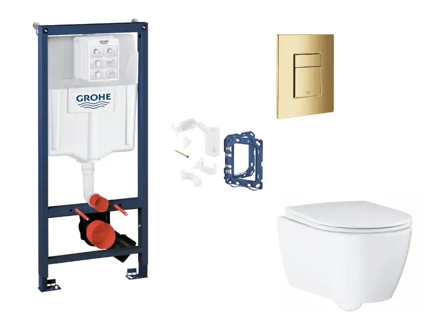 Utolsó esély Grohe - Rapid SL - Fali WC szett - SANI11BB4163