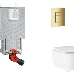 Kiárusítás Grohe - Uniset - Fali WC szett - SANI15BB4117