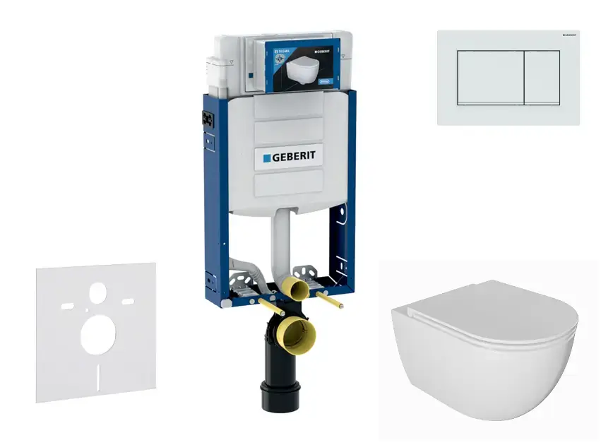 Bestseller Geberit - Kombifix - Fali WC szett - SANI15CA3124