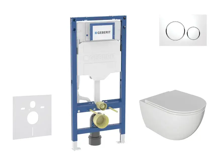 Geberit - Duofix - Fali WC szett - SANI11CA3114B Biztonságos fizetés