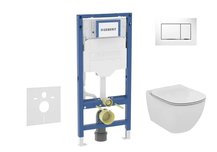 Különleges ajánlat Geberit - Duofix - Fali WC szett - SANI11CD3136