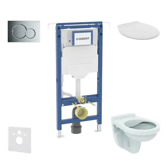 Árengedmény Geberit - Duofix - Fali WC szett - SANI11CD1107