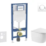 Gyors szállítás Geberit - Duofix - Fali WC szett - SANI11CA31118