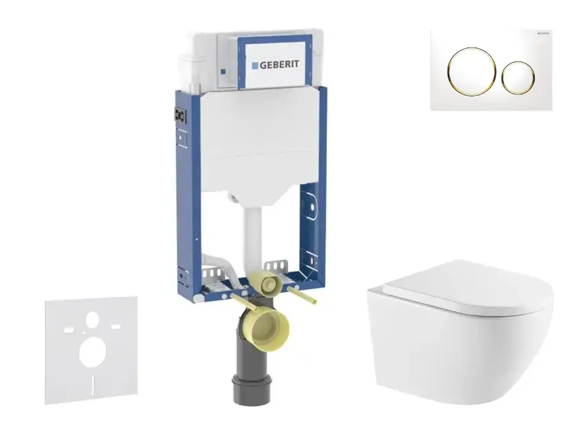 Geberit - Kombifix - Fali WC szett - SANI15CA3160 Biztonságos fizetés