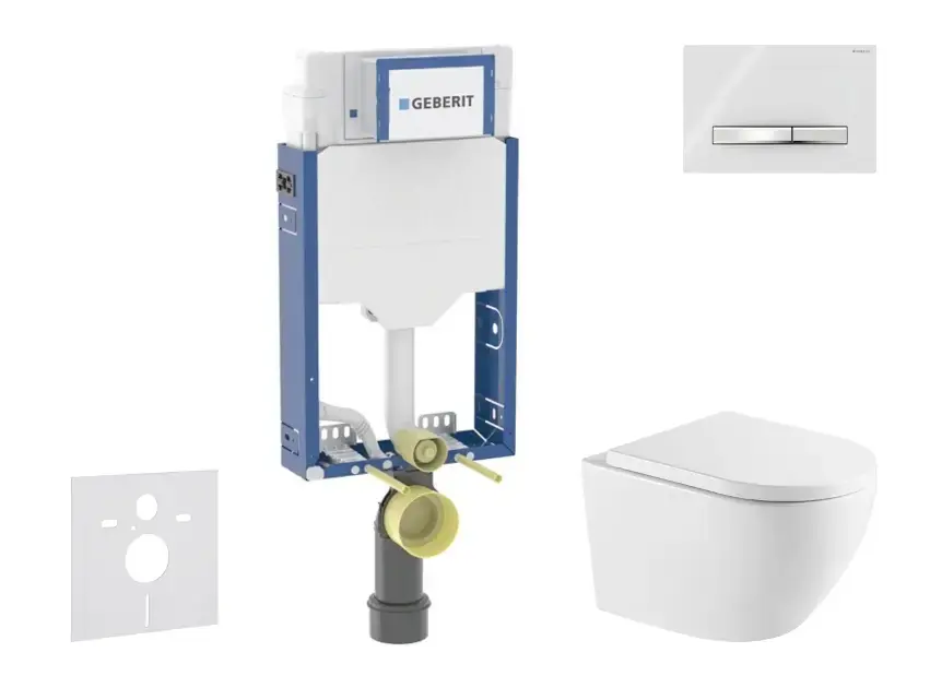 Geberit - Kombifix - Fali WC szett - SANI15CA3161 Outlet