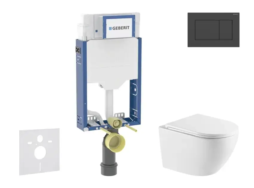 Geberit - Kombifix - Fali WC szett - SANI15CA5154 Vásárlói kedvenc