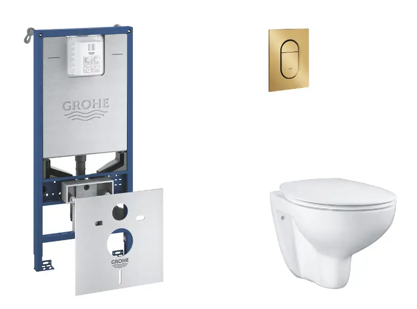 Kedvezmény Grohe - Rapid SLX - Fali WC szett - SANI11BB4104