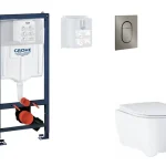 Csak ma Grohe - Rapid SL - Fali WC szett - SANI11BB5124