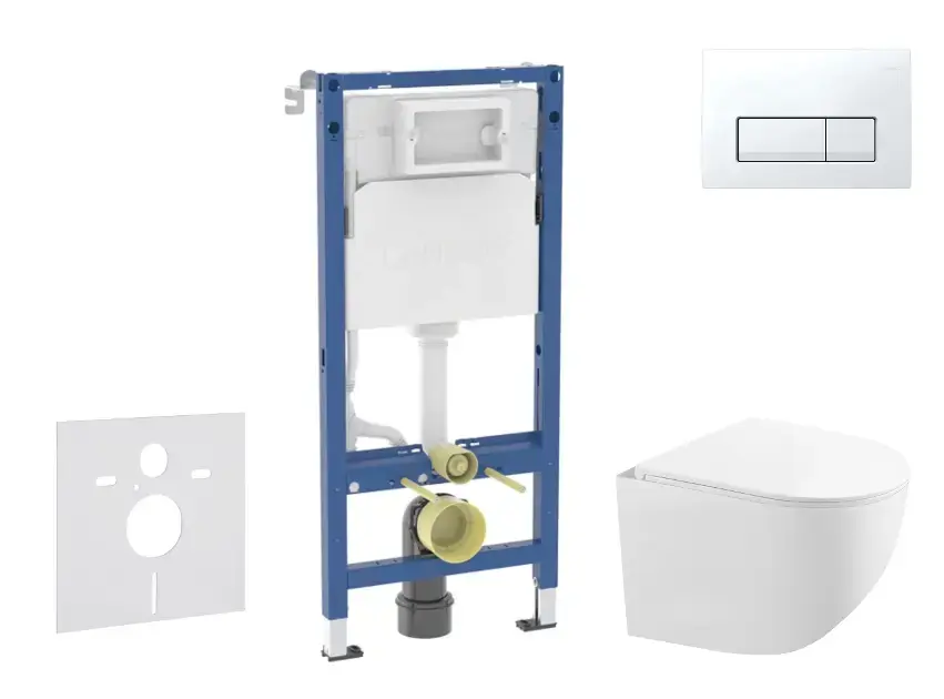 Geberit - Duofix - Fali WC szett - SANI11CA3151B Akció