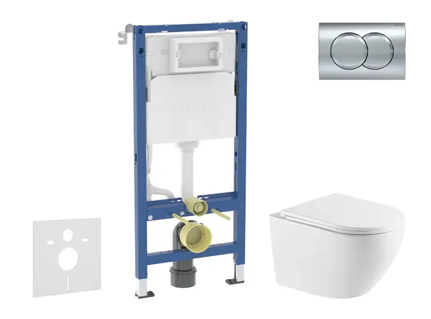 Geberit - Duofix - Fali WC szett - SANI11CA1166 Biztonságos fizetés